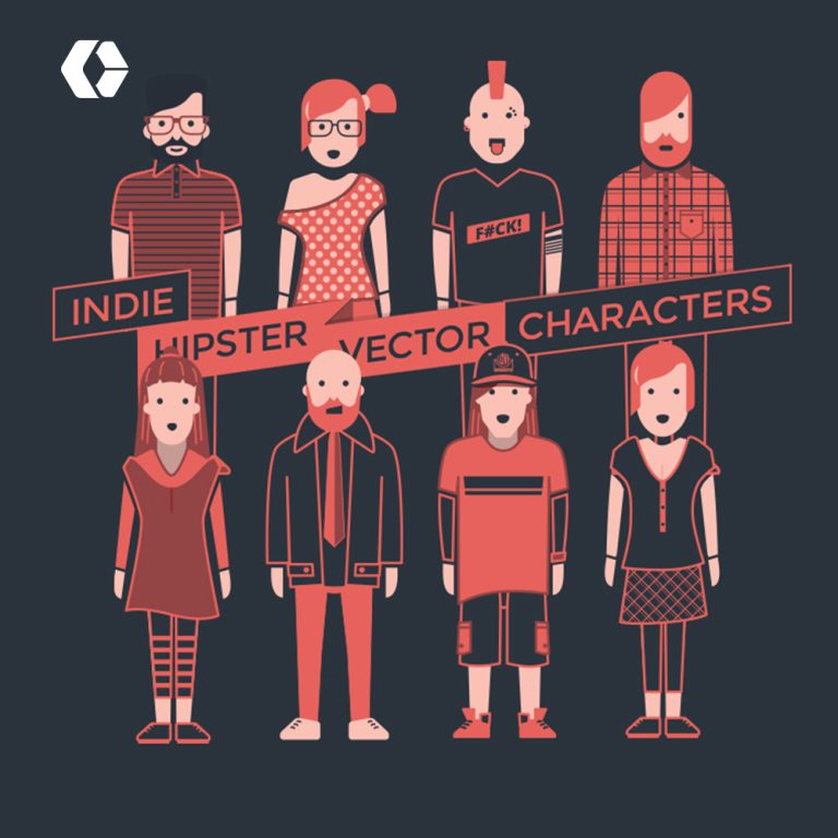 Character Illustration – BW / Flat Color