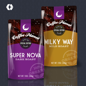 CoffeePlanet CBx Packaging