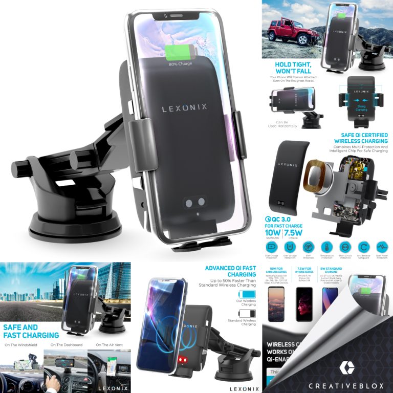 Lexonix Car Wireless Charger Amazon Stack