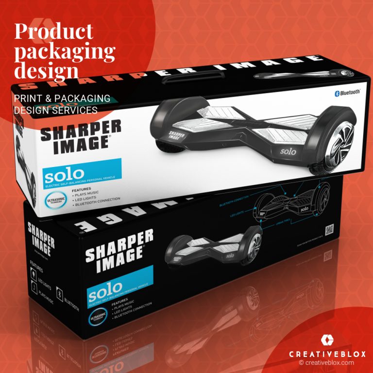 SharperImage Packaging Design