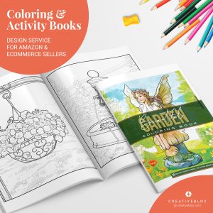 Beautiful Gardens Coloring Book_byCreativeblox