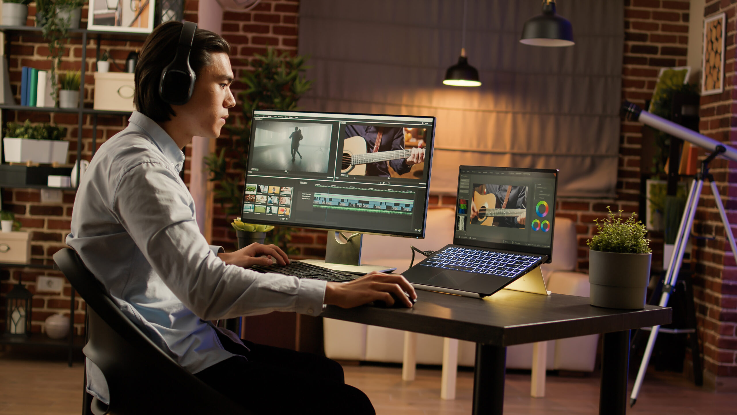Video editor creating product video content