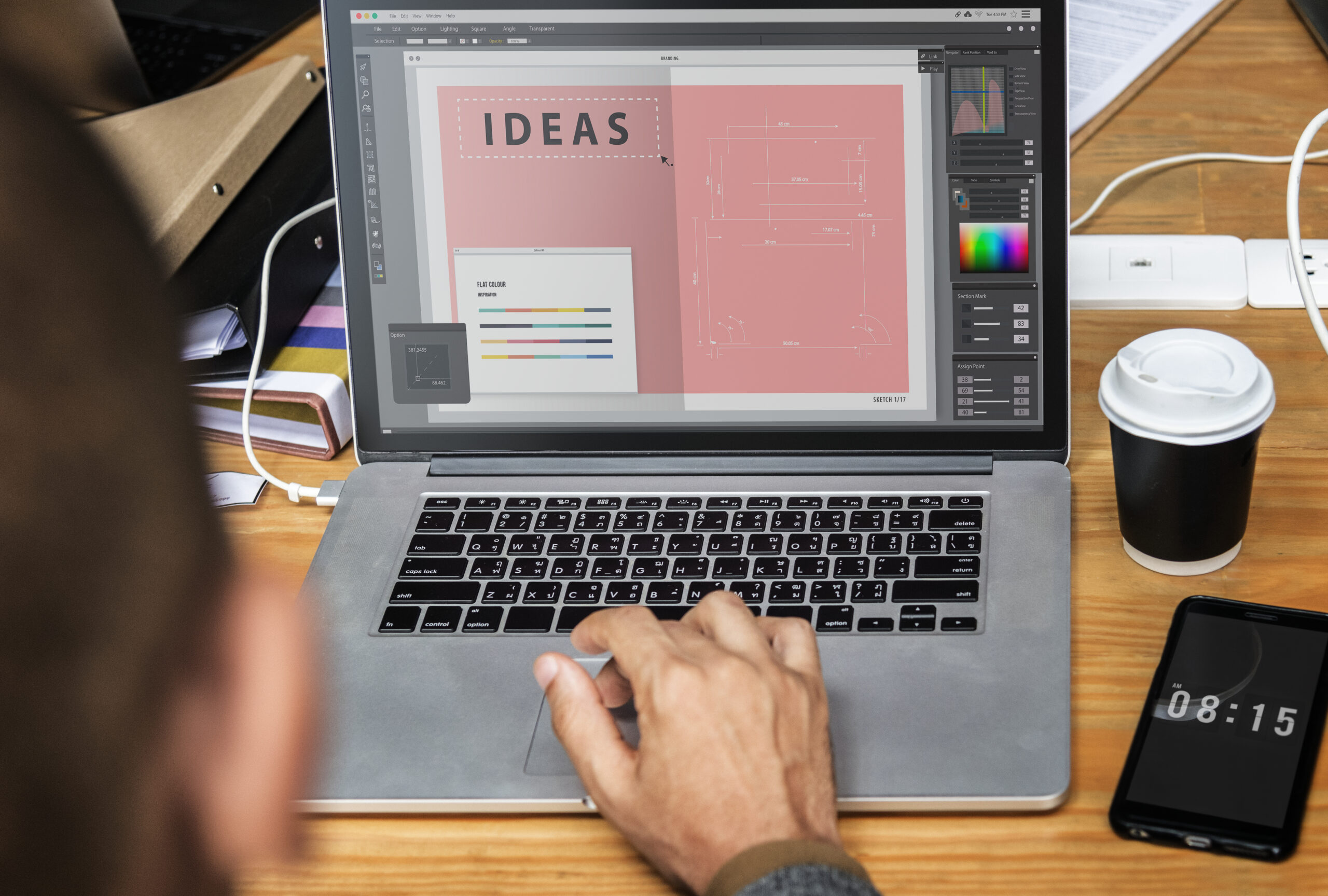 Typography control for print limitations