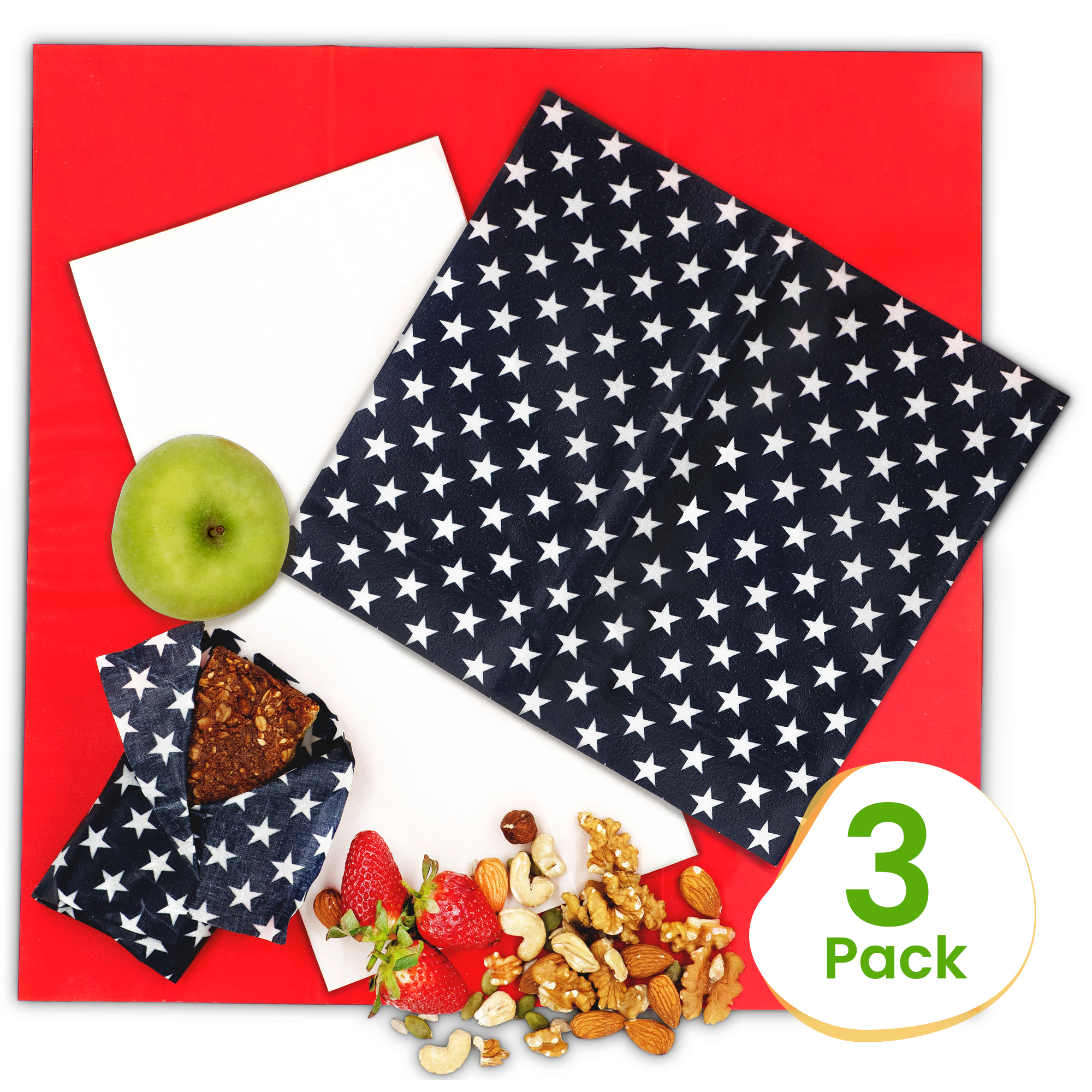 Beeswax food wraps Amazon main image