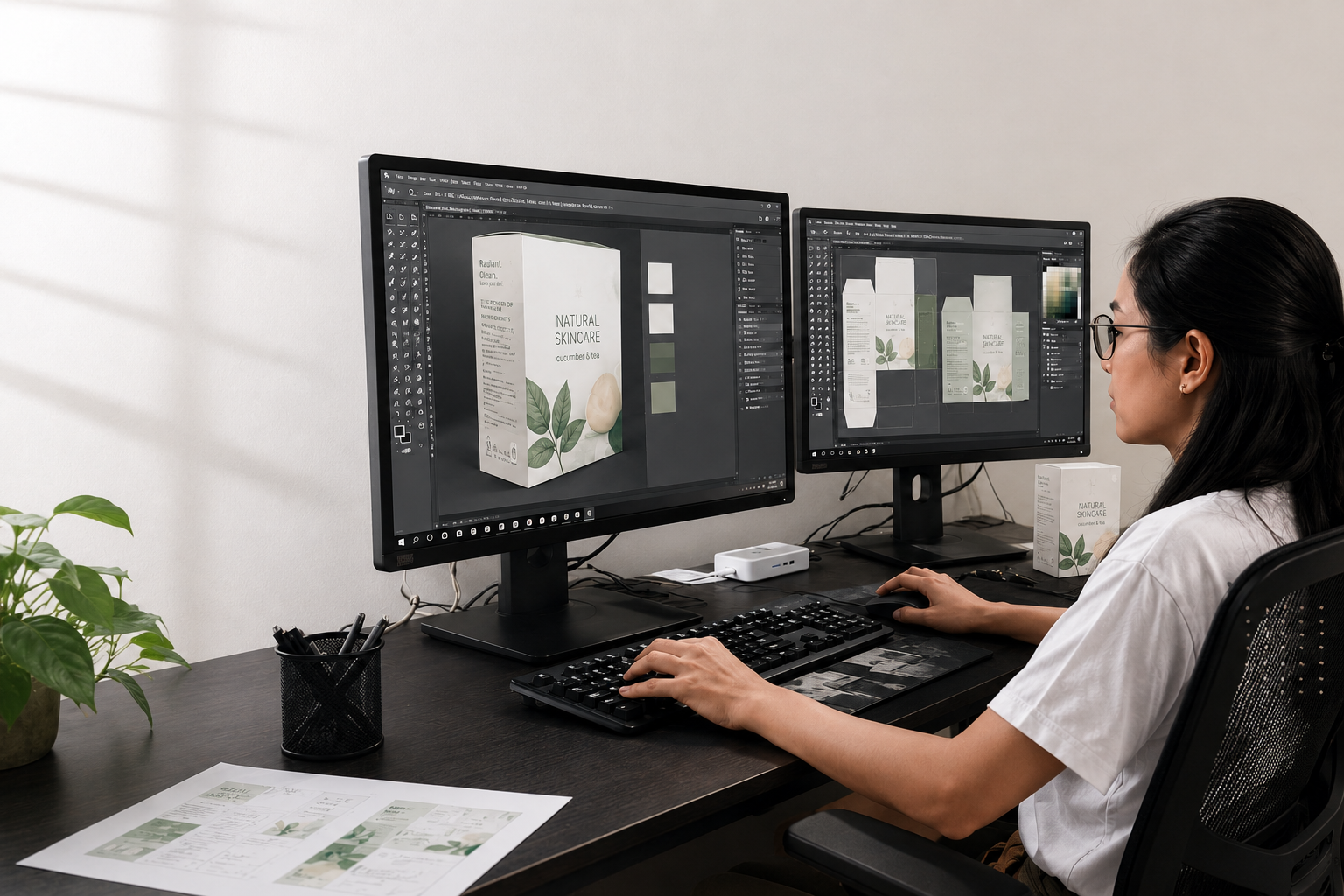 AI Concept to Print-Ready Packaging