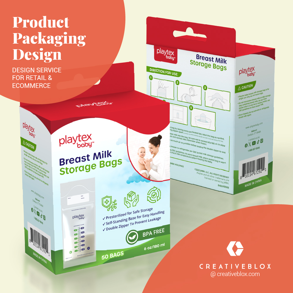 Playtex packaging
