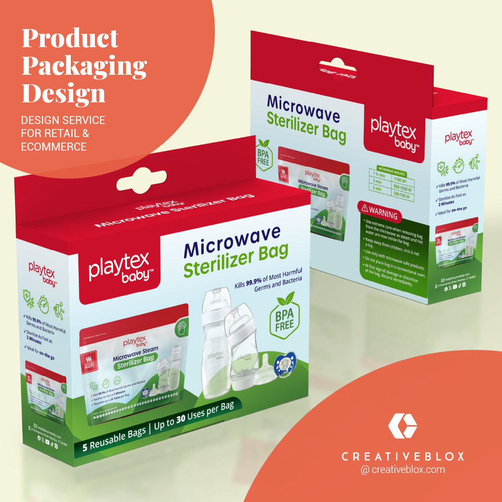 Playtex packaging