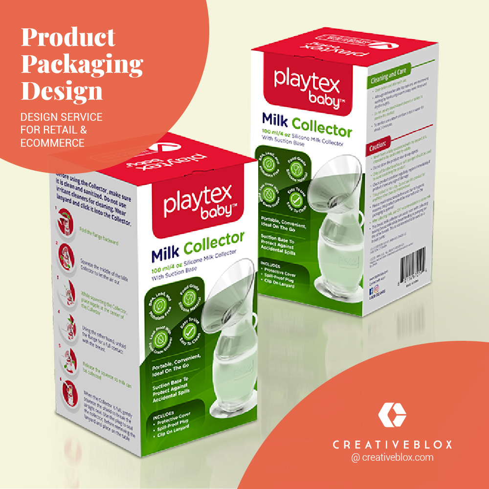 Playtex packaging