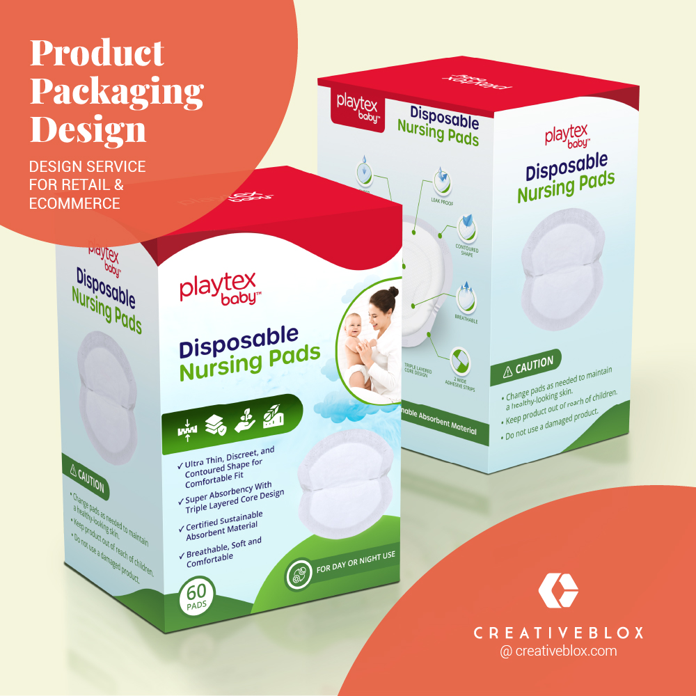Playtex packaging