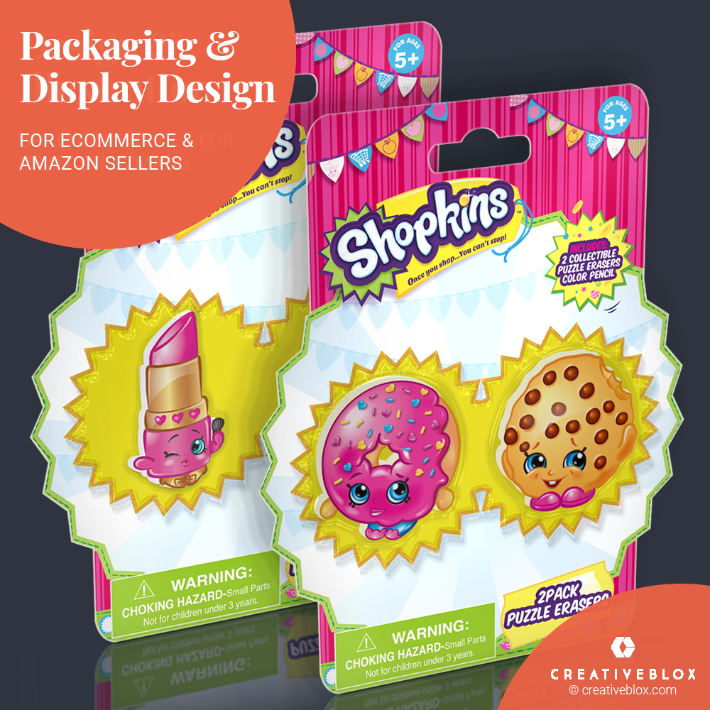 Shopkins packaging