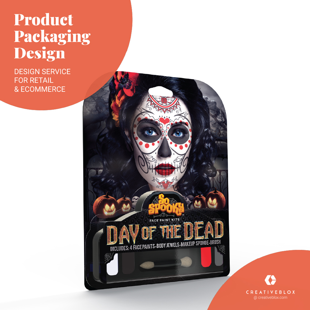 Premium retail packaging design sample