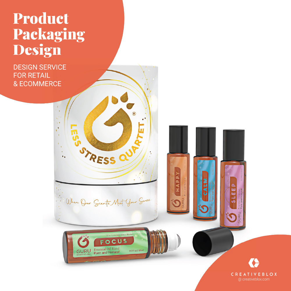 Professional retail packaging portfolio sample